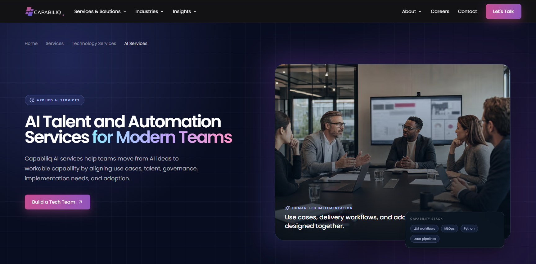 Capabiliq screenshot 2